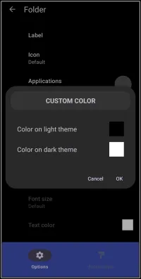 Dynamic Color Custom